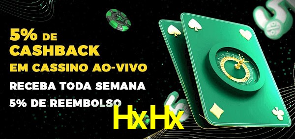 Promoções do cassino ao Vivo HxHx